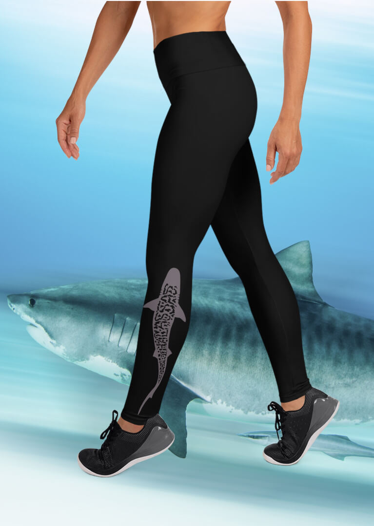 Whale Shark Secret Yoga Leggings – Thalassas
