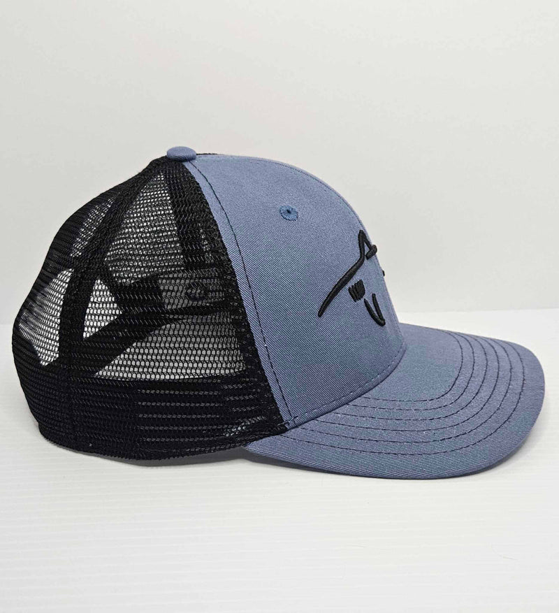 Great White Shark Silhouette Trucker Hat